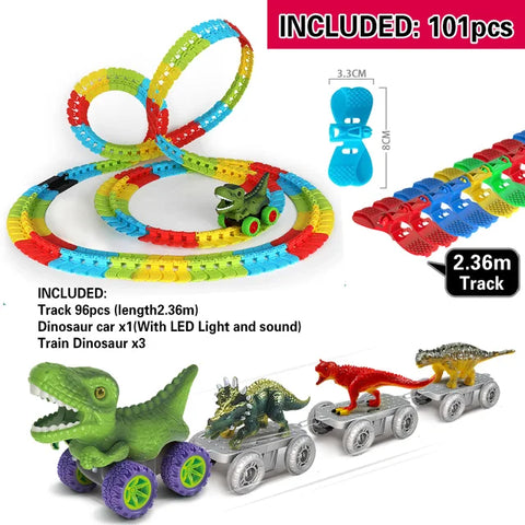 Climbing Anti Gravity Rail Car Toys