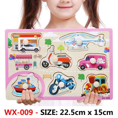 Baby Wooden Puzzle Toys