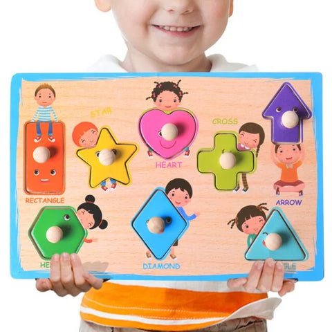 Baby Wooden Puzzle Toys