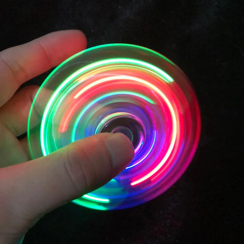 Crystal LED Fidget Spinner