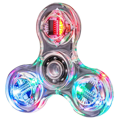 Crystal LED Fidget Spinner