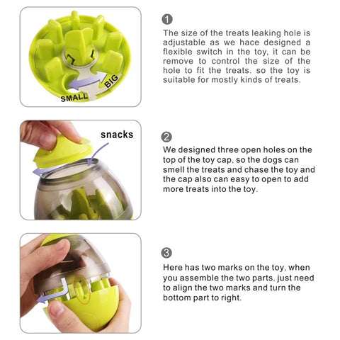 Interactive Pet Food Dispenser Toy