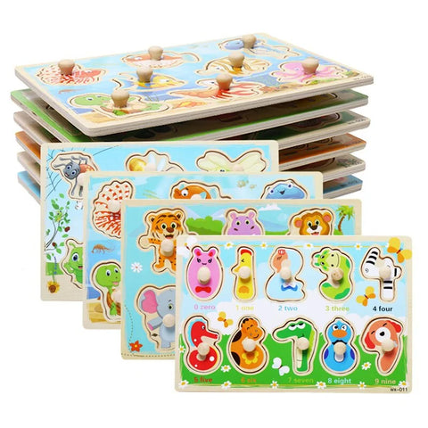 Baby Wooden Puzzle Toys