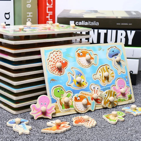 Baby Wooden Puzzle Toys