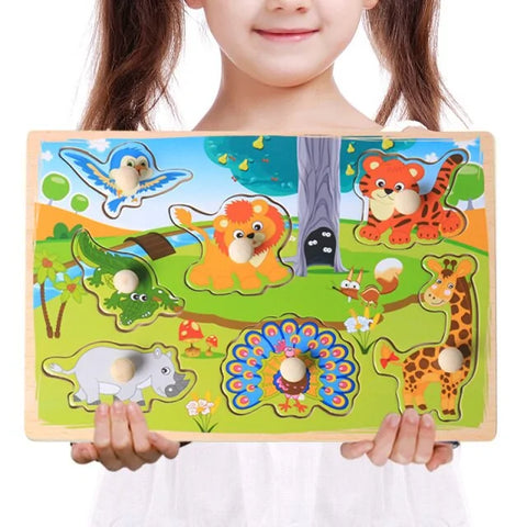 Baby Wooden Puzzle Toys