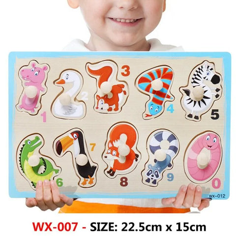 Baby Wooden Puzzle Toys