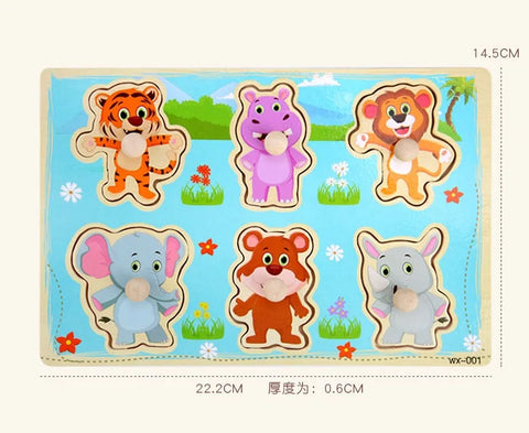 Baby Wooden Puzzle Toys