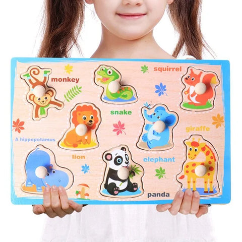 Baby Wooden Puzzle Toys