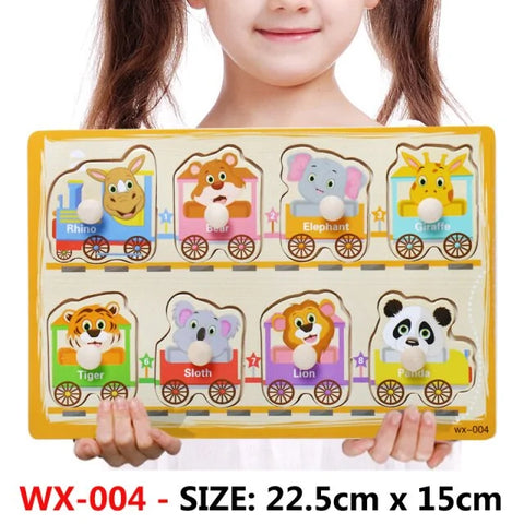 Baby Wooden Puzzle Toys