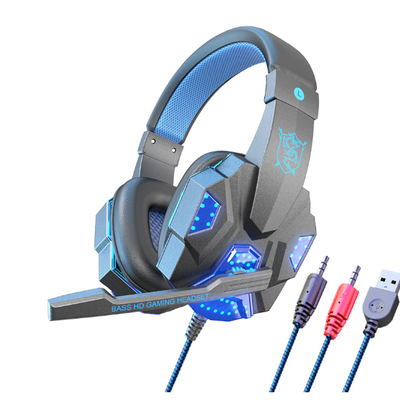 Led Light Wired Gamer Headset