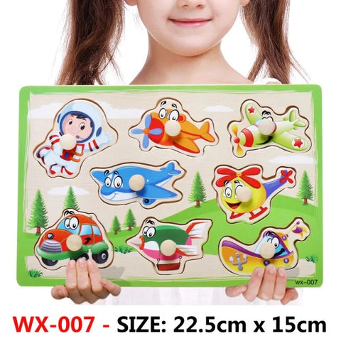 Baby Wooden Puzzle Toys